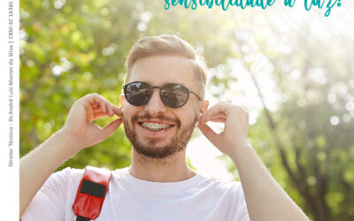 Você tem muita sensibilidade à luz?