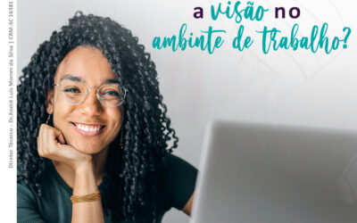 Como descansar a visão no ambiente de trabalho?