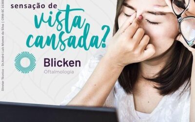 Você tem a sensação de VISTA CANSADA?